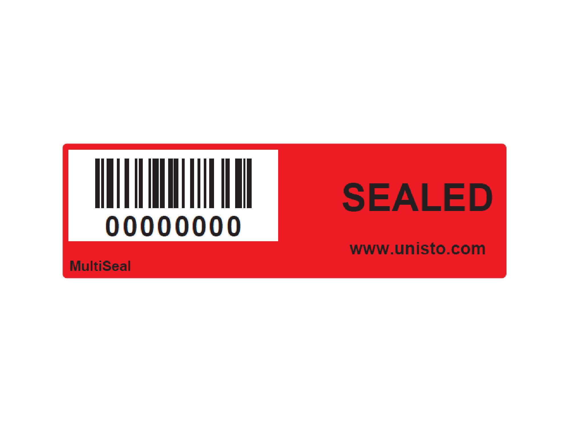 Etichetta di sicurezza Unisto Non Resi Seal Plus blu (Kopie)